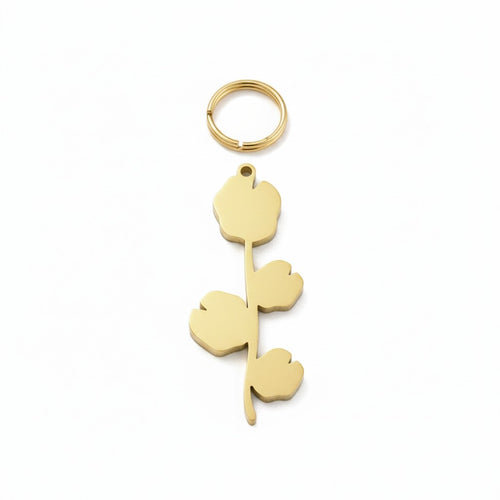 Gold Flower Charm