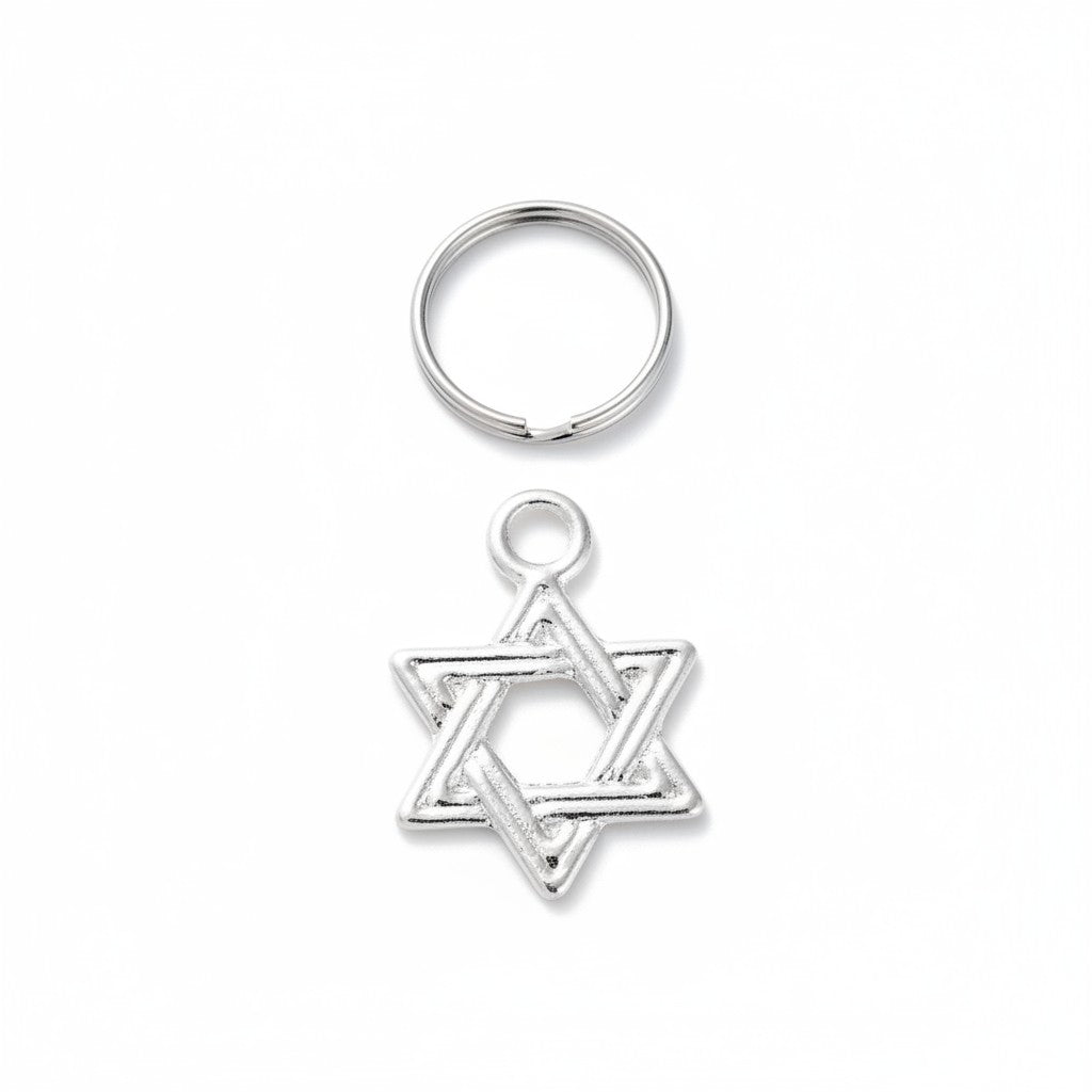 Silver Star Charm