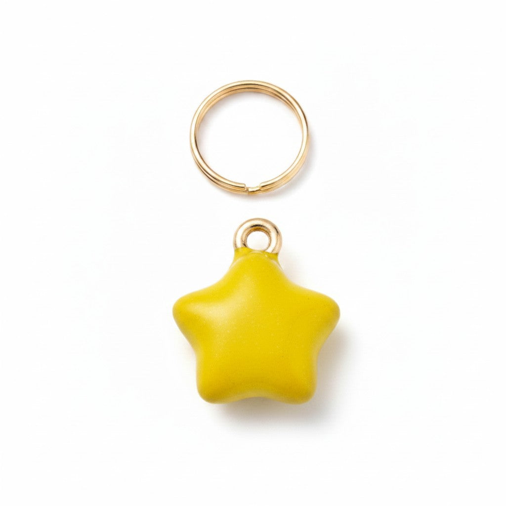 Yellow Star Charm