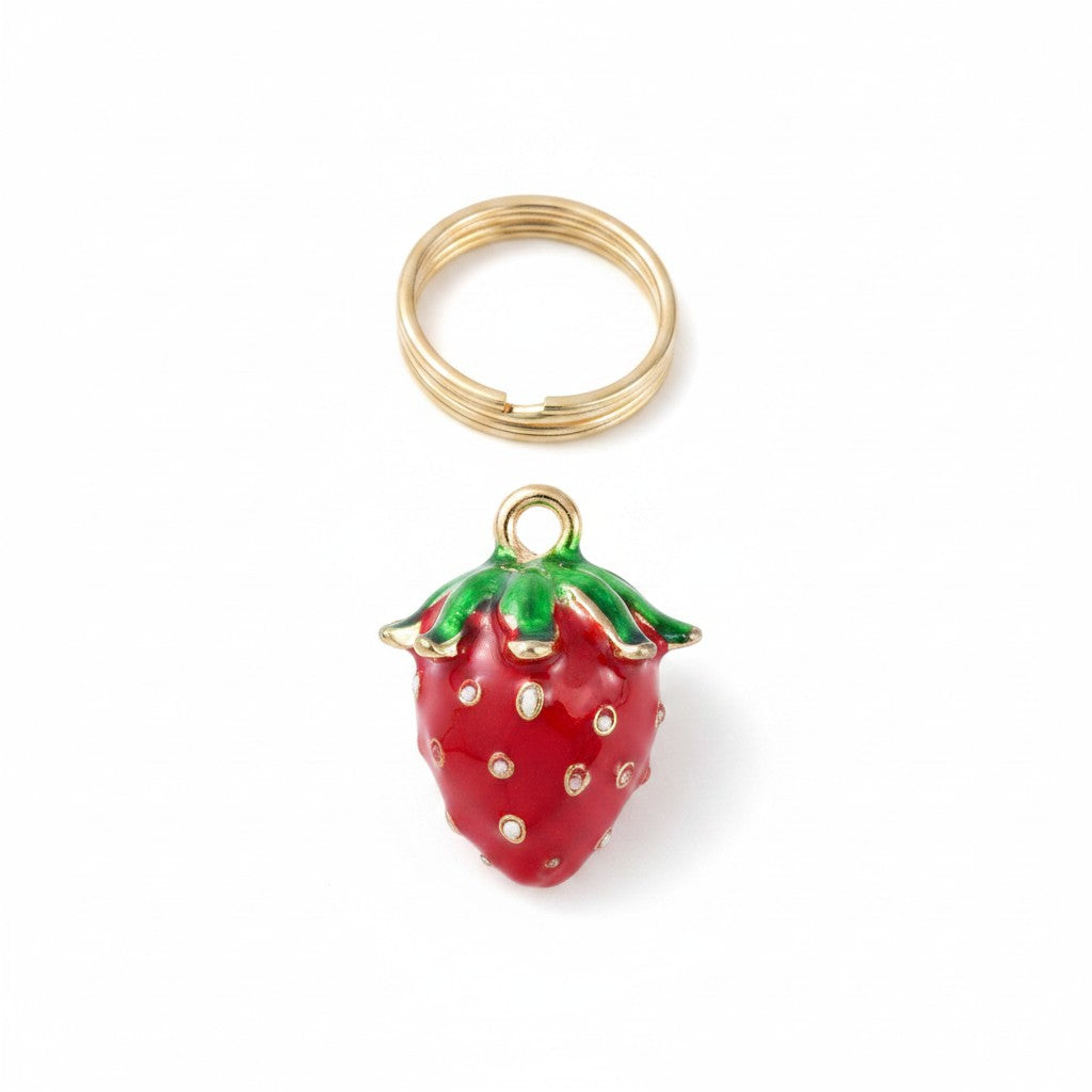 Red Strawberry Charm