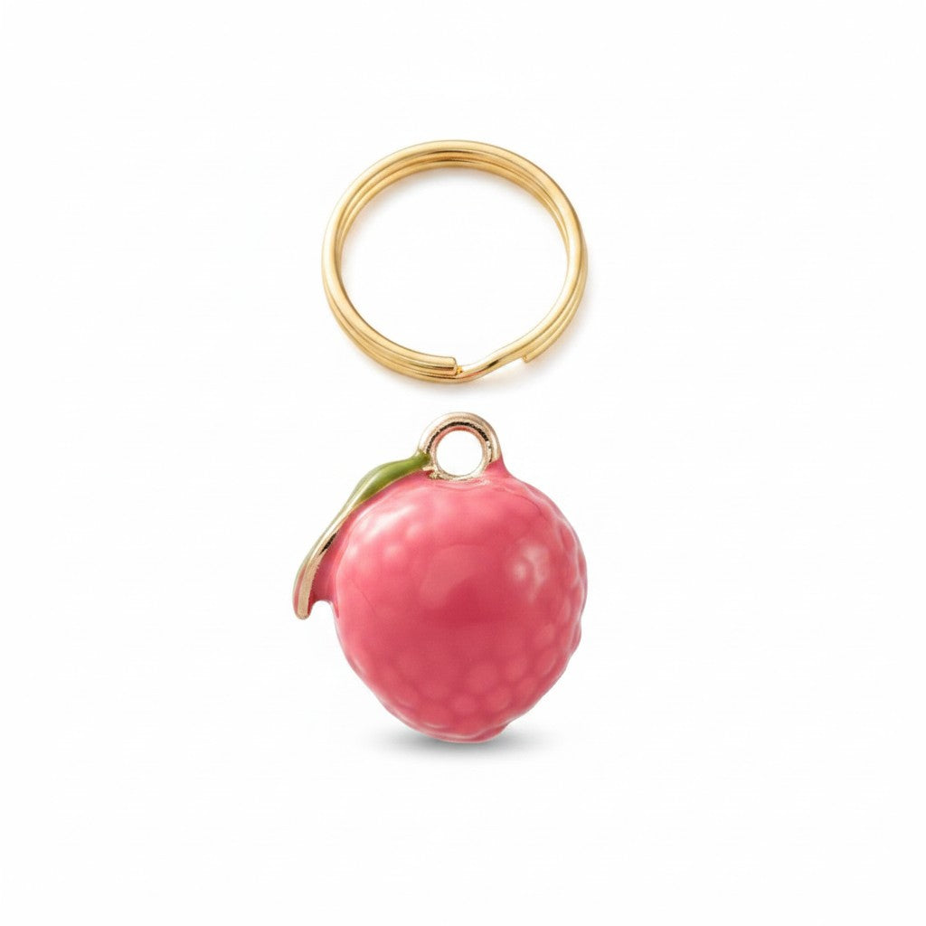 Guldrosa Litchi-berlock