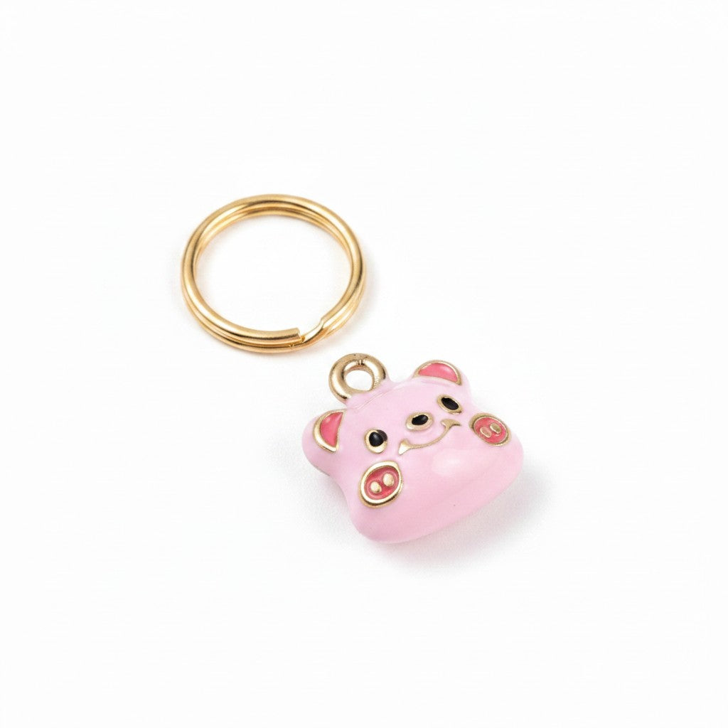 Pink Dog Charm