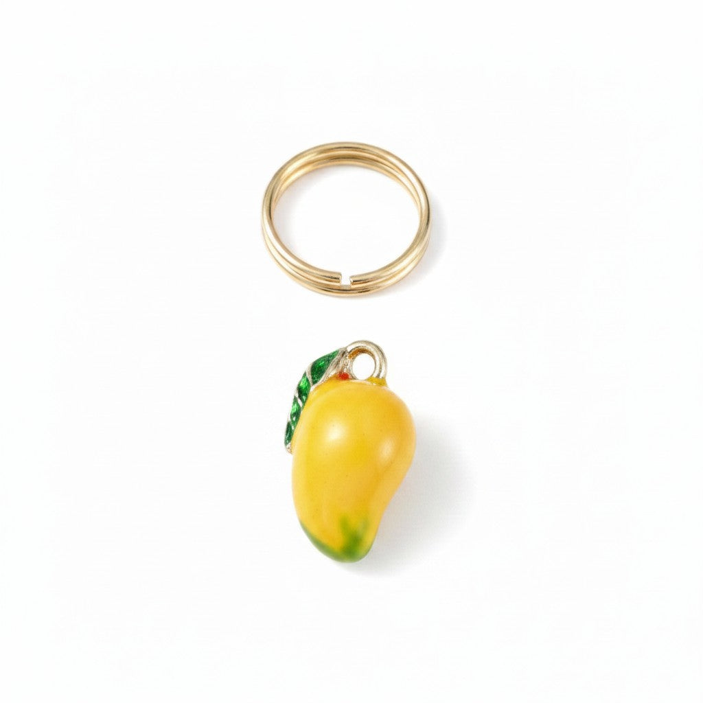 Gold Mango Charm