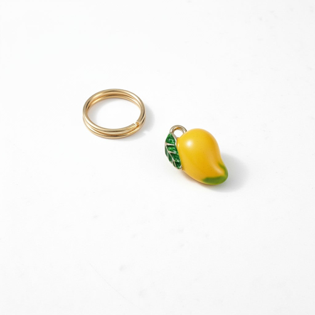 Gold Mango Charm